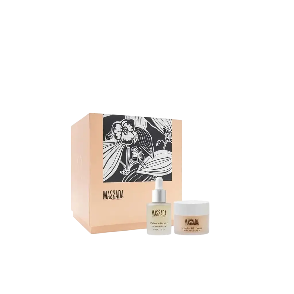 Massada Pack Oferta Pieles Sensibles con crema y booster prebiótico