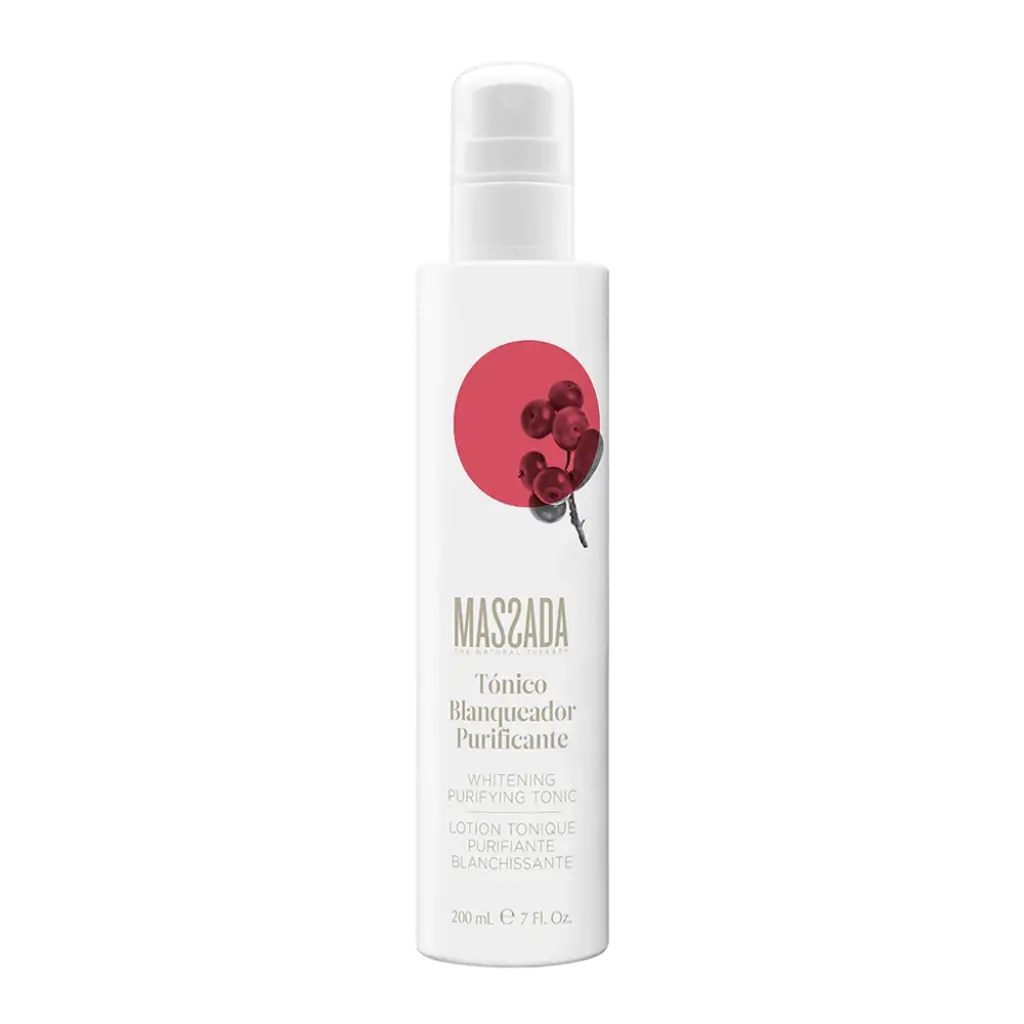 Tónico facial antimanchas y purificante Massada Tónico Blanqueador Purificante 200 ml