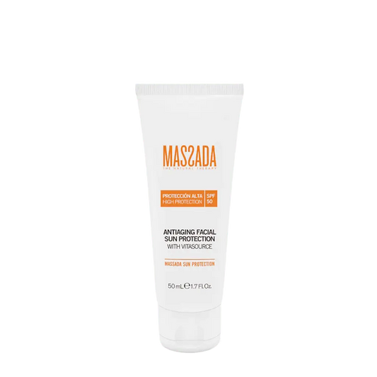 Massada SPF 50 Color: protección solar con efecto buena cara