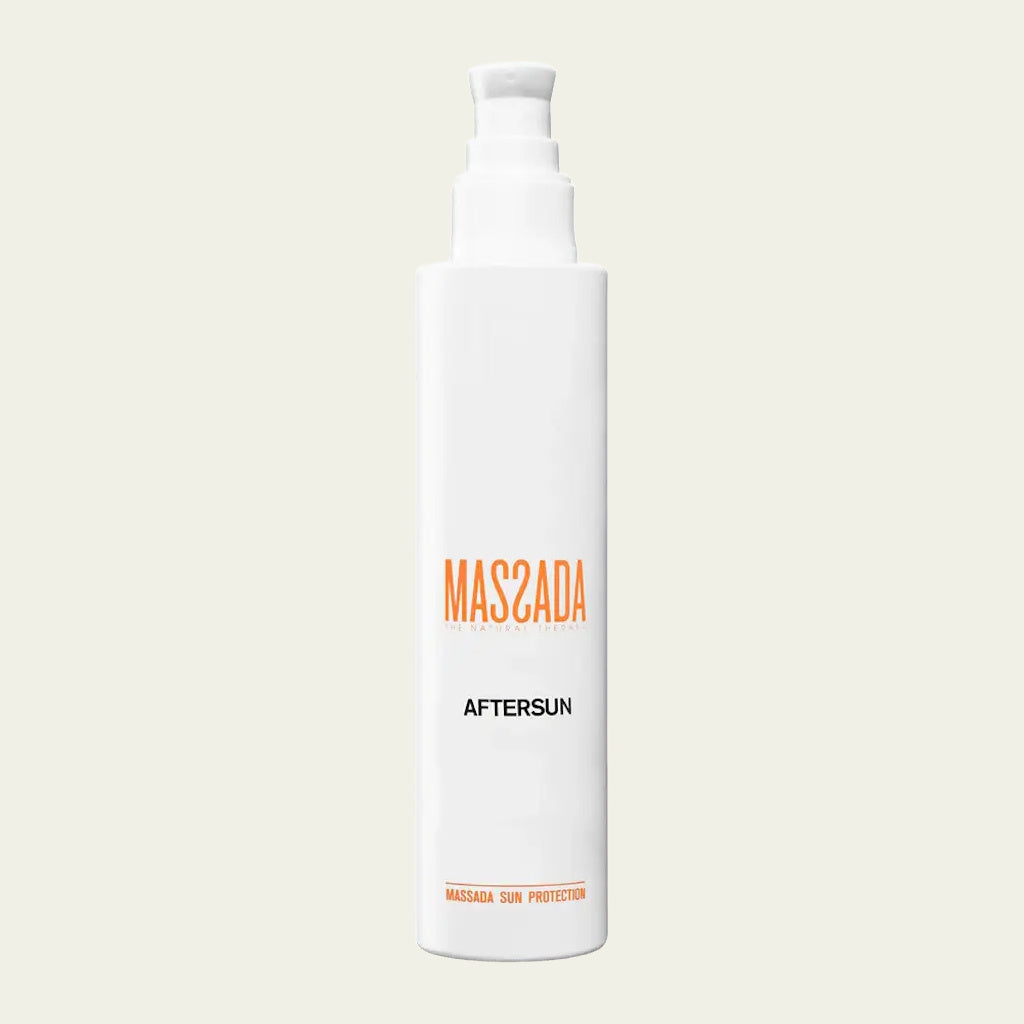 Massada Aftersun 200 ml, loción corporal calmante e hidratante para después del sol