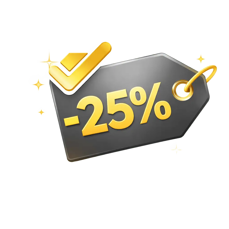 -25% Descuento
