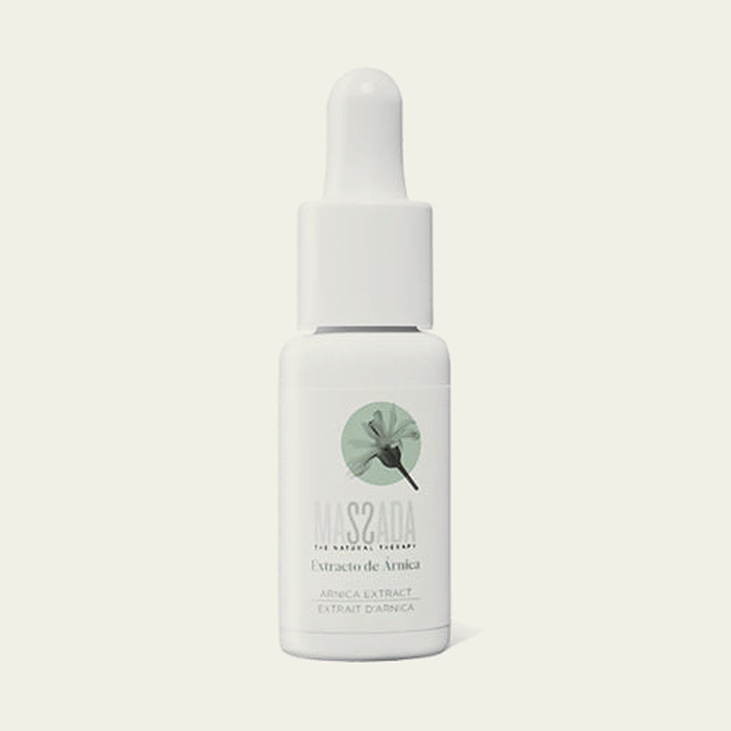 Massada Extracto de Árnica 15 ml, concentrado de árnica en frasco cuentagotas