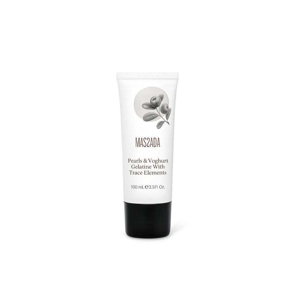 Limpiador exfoliante Massada Gelatina de Perlas y Yogur 100 ml