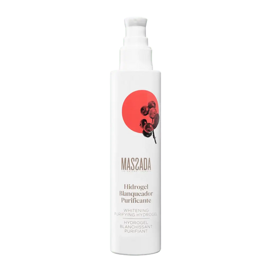 Gel limpiador facial antimanchas Massada Hidrogel Blanqueador Purificante 200 ml