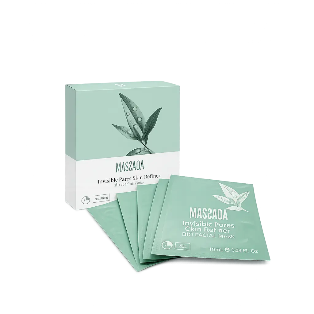 Mascarilla purificante carbón activo Massada Invisible Pores Skin Refiner 6 uds
