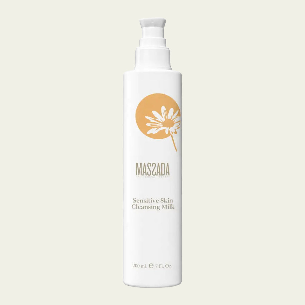 Massada Sensitive Skin Cleansing Milk 200 ml, leche limpiadora para pieles sensibles