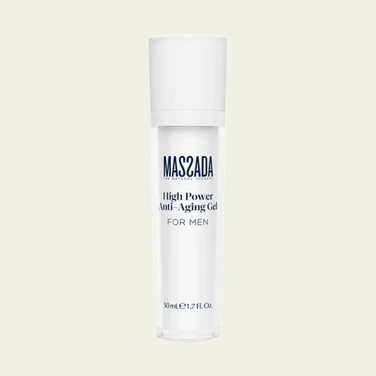 Massada High Power Anti-Aging Gel for Men 50 ml, gel facial antiarrugas para hombre