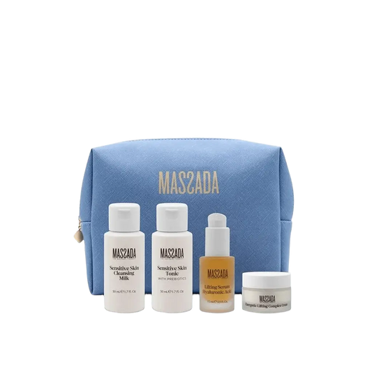 Neceser de viaje Massada Esenciales Belleza 4 productos mini
