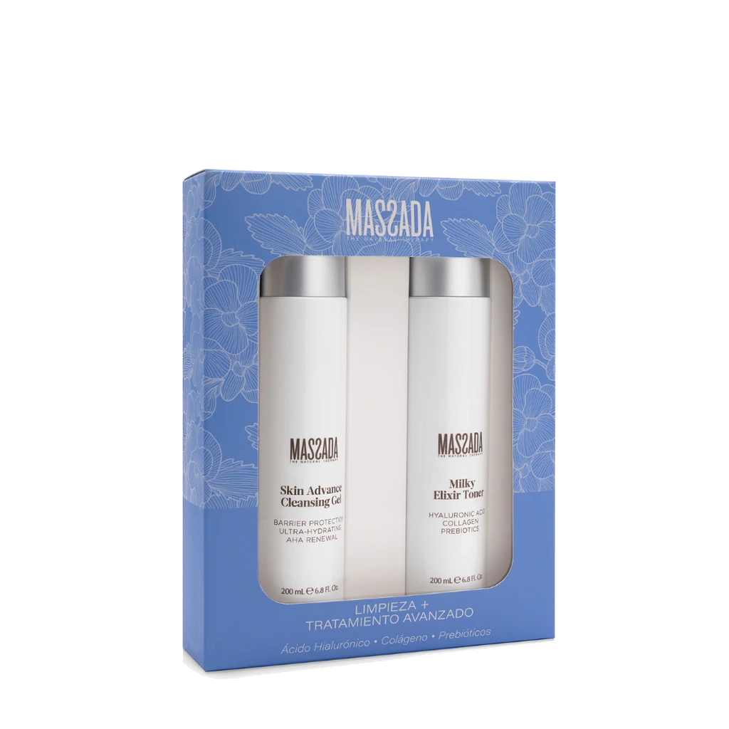 Pack Massada Limpieza Facial Ácido Hialurónico 2026 Gel y Tónico
