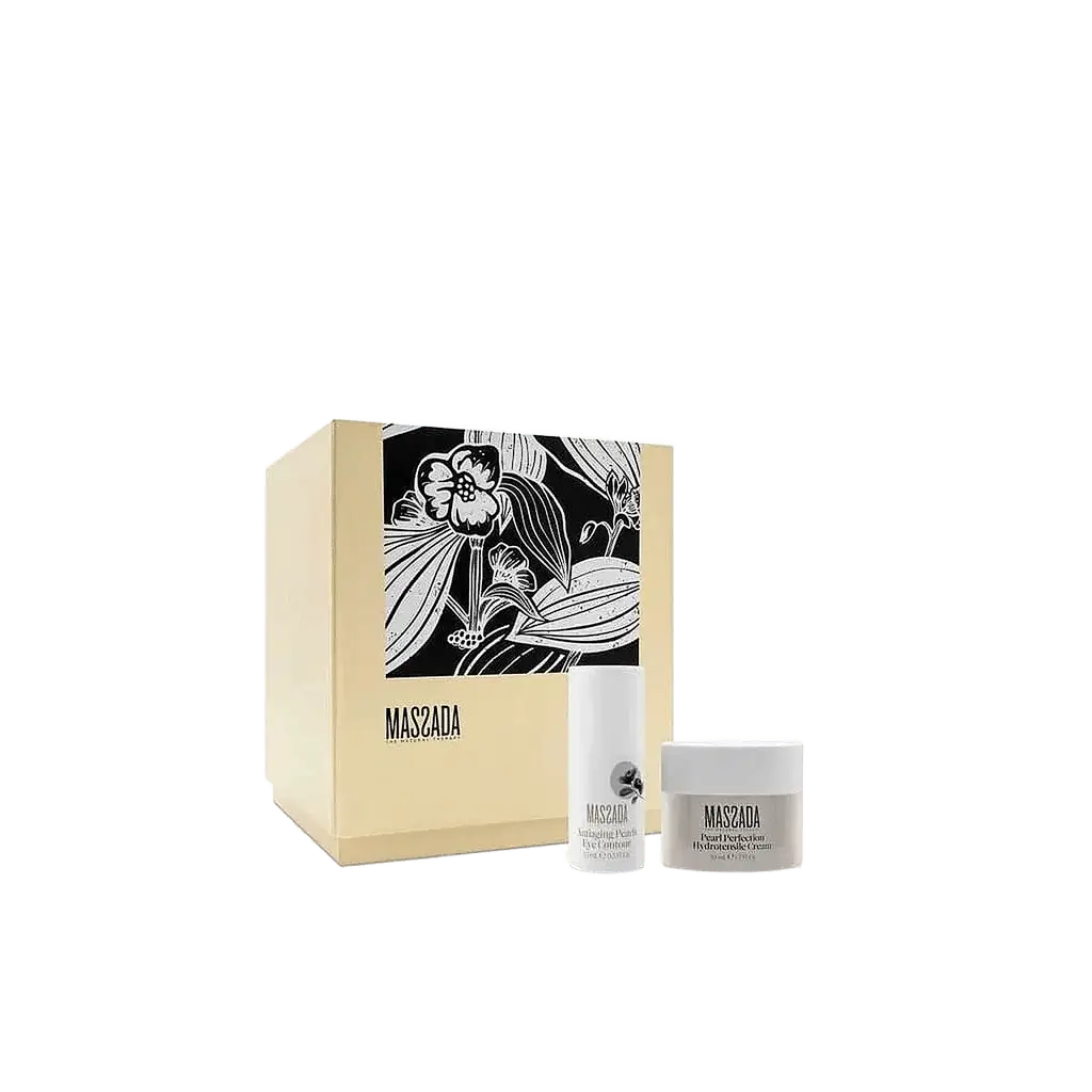 El Pack Pearl Perfection Massada ofrece un tratamiento global de lujo que ilumina, reafirma y rejuvenece la piel. 