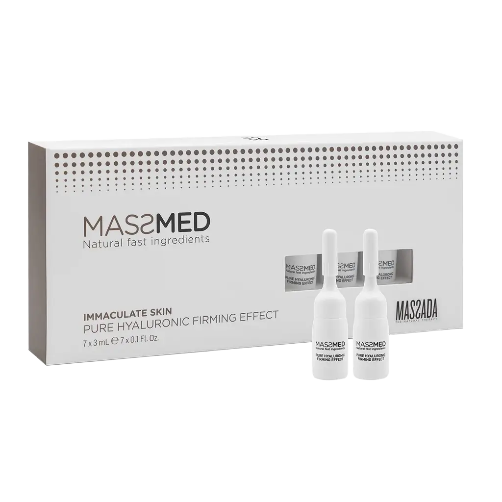 Ampollas de Ácido Hialurónico Massada Pure Hyaluronic Firming Effect 7x3ml