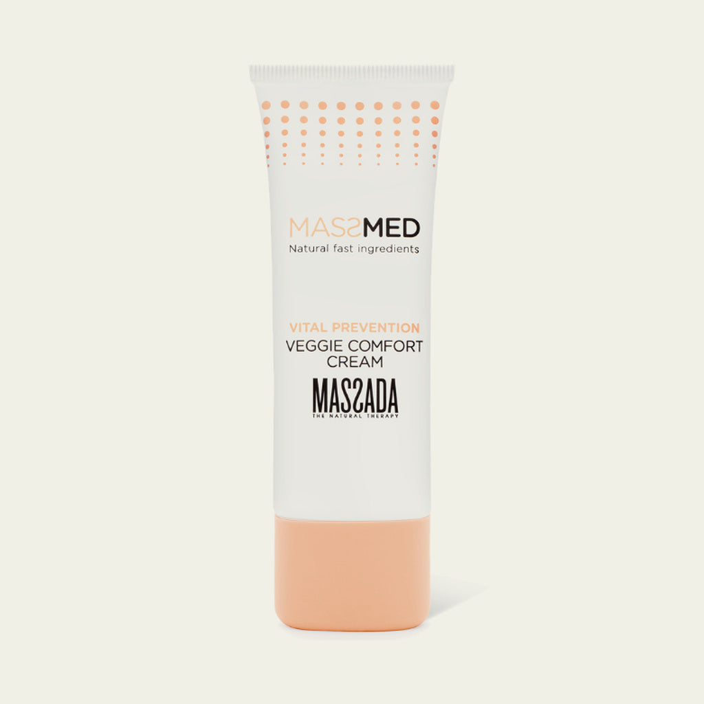 Massada Veggie Comfort Cream 30 ml, crema facial hidratante en tubo