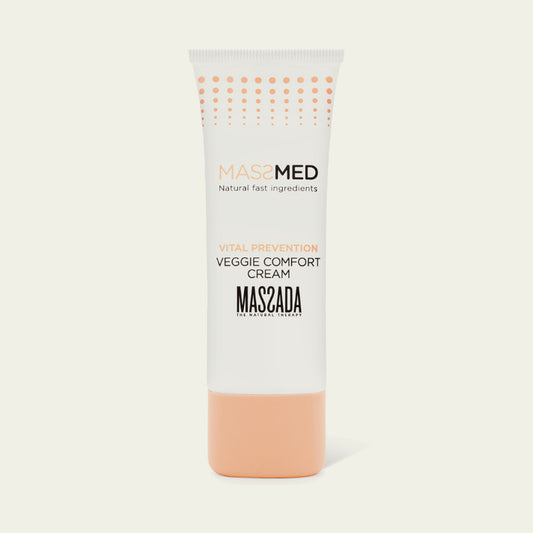 Massada Veggie Comfort Cream 30 ml, crema facial hidratante en tubo