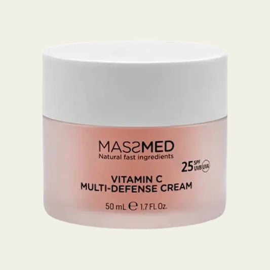 Massada Vitamin C Multi-Defense Cream 50 ml, crema facial con vitamina C y SPF 25